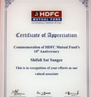Valued Associate of HDFC